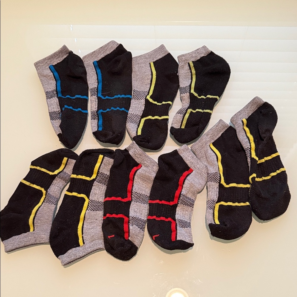 Colorful Patterned Men's Socks Set